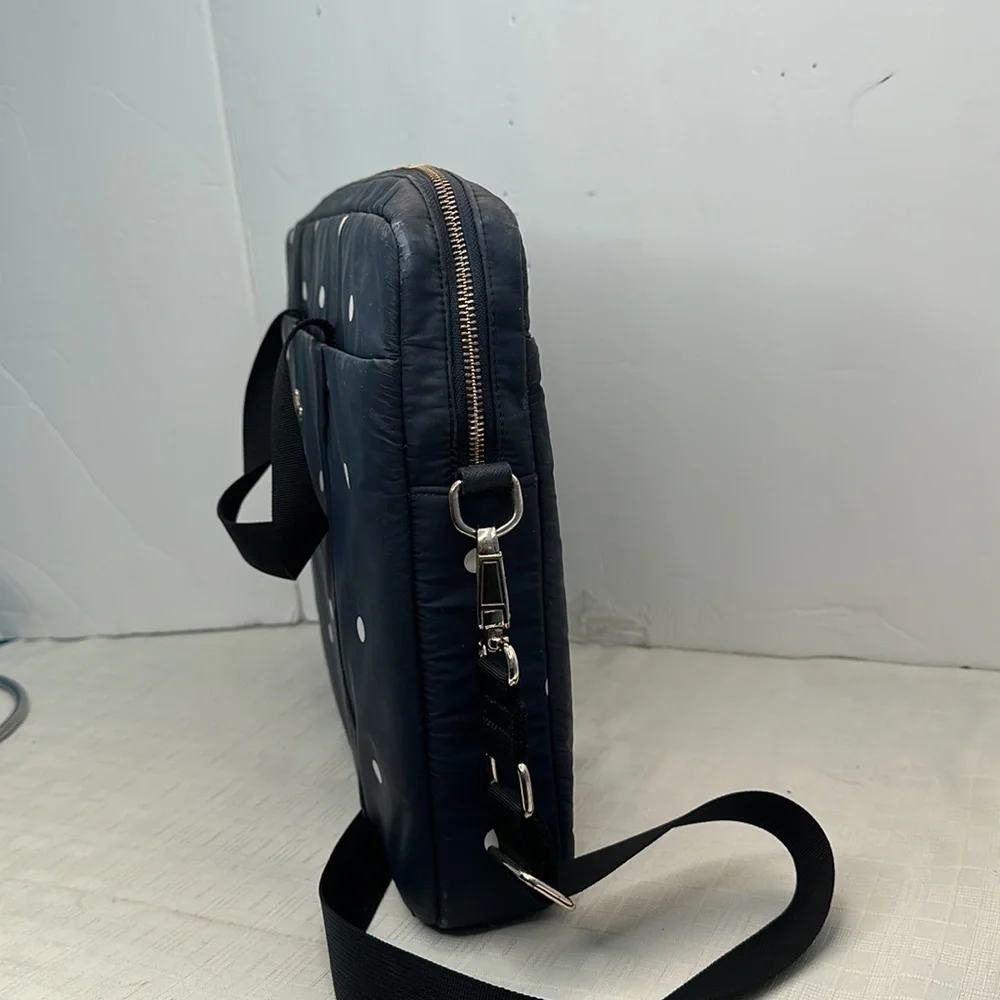 Kate Spade Celebration Dot 15 Inch Laptop Commuter Bag- Rich Navy